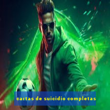 cartas de suicidio completas